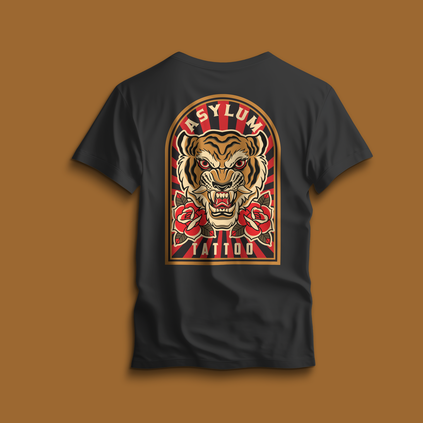 Asylum Tiger T Shirt