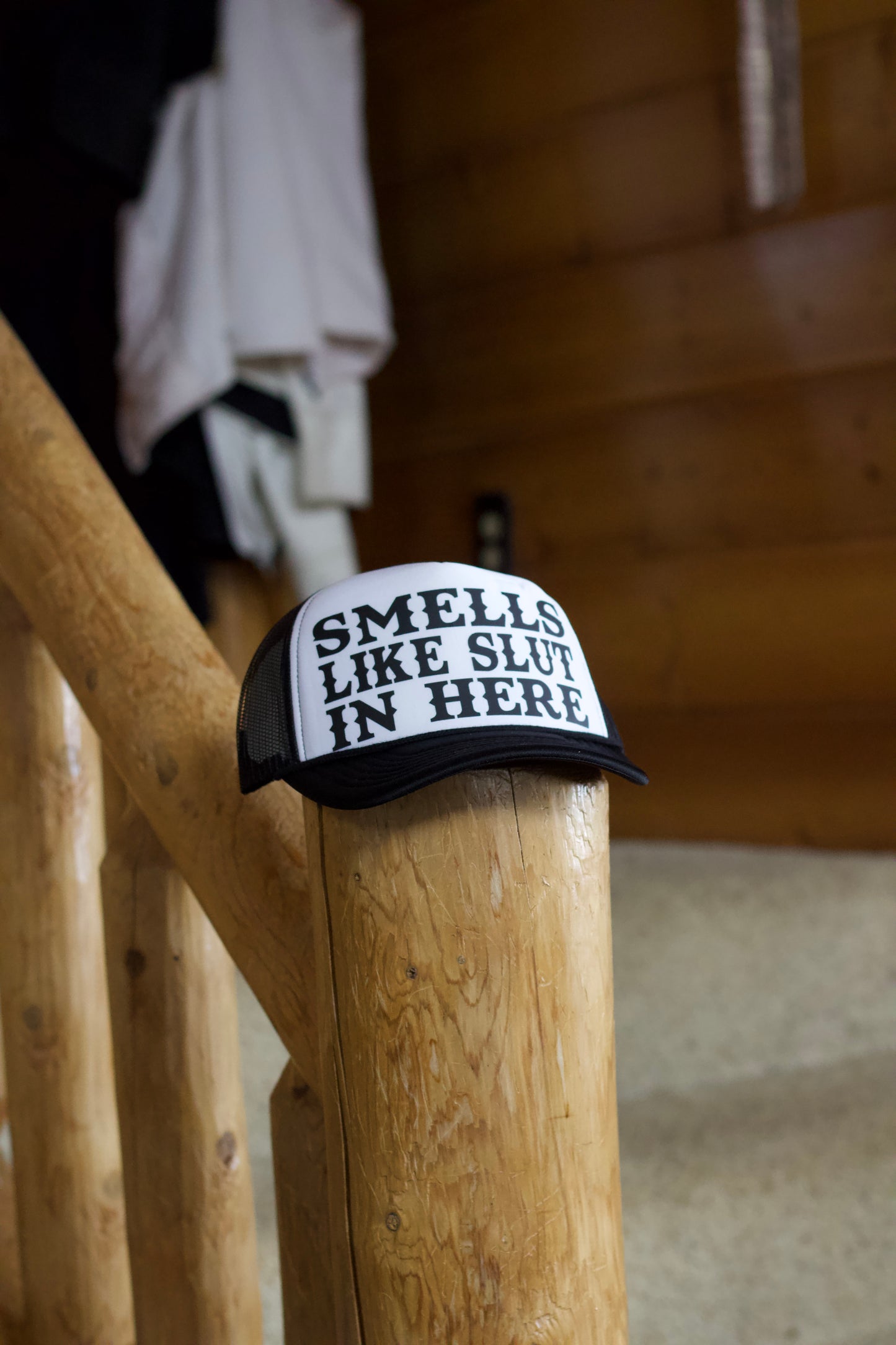 SMELLS LIKE SL*T Hat