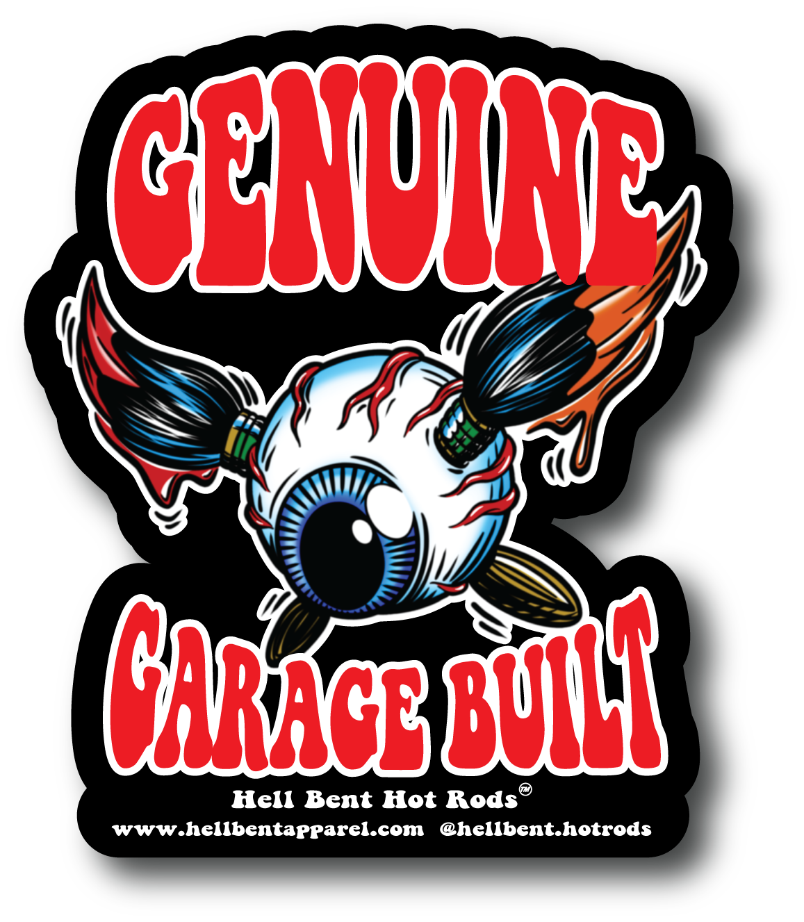 Genuine Garage Built Sticker