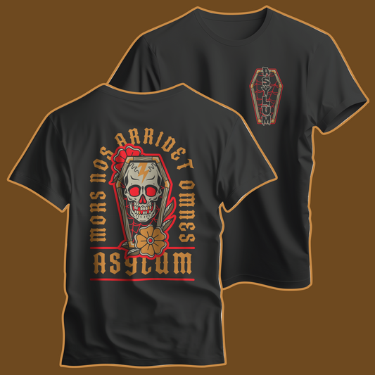 Asylum Traditional Floral Coffin