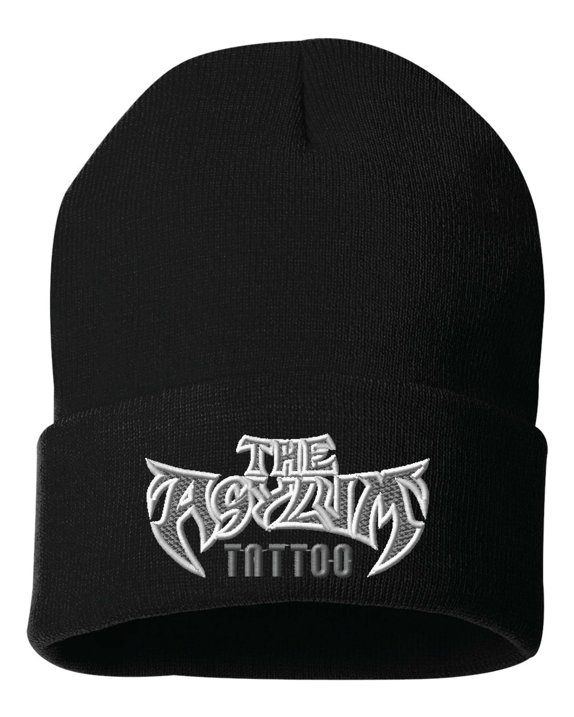Asylum Beanie hat presented by Hell Bent Apparel custom gear for car, motorcycle, and adrenaline lovers.
