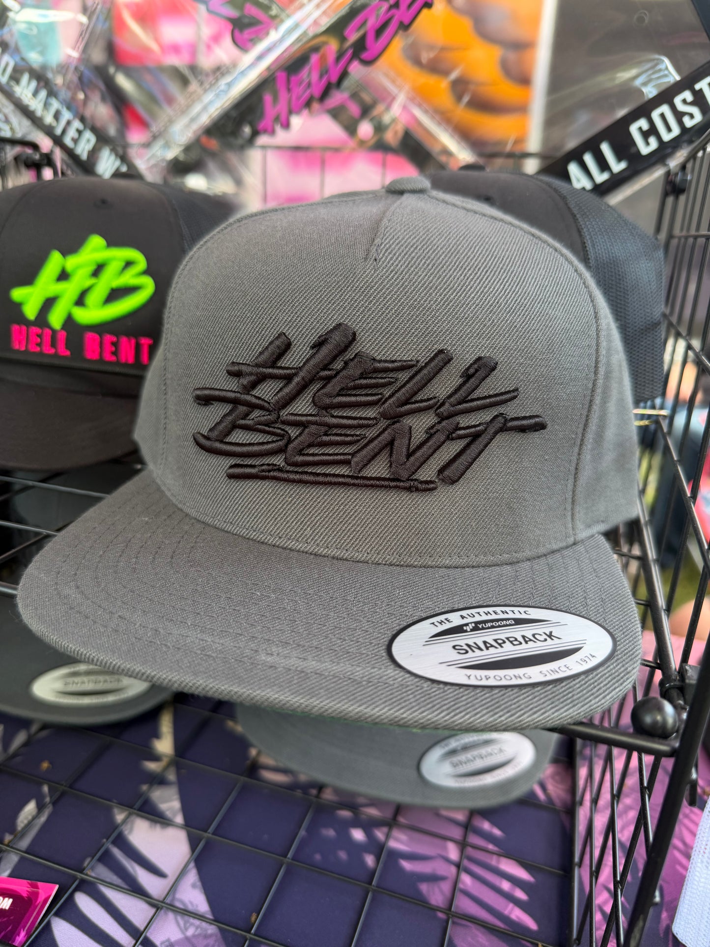 Hell Bent Snapback & Trucker Hats