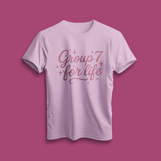 Group 7 For Life Tee – Limited Pre-Order Drop
