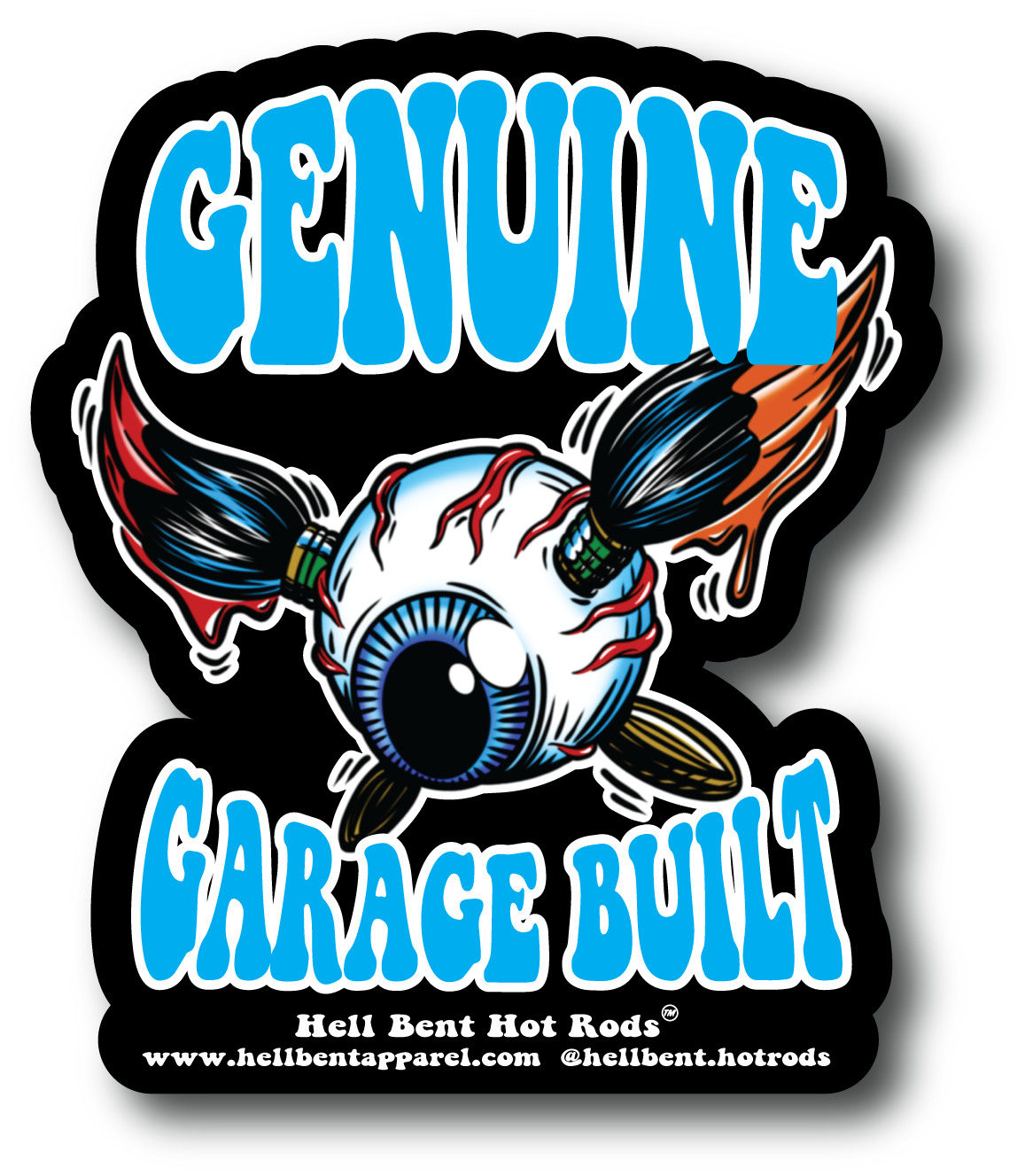 Genuine Garage Built Sticker